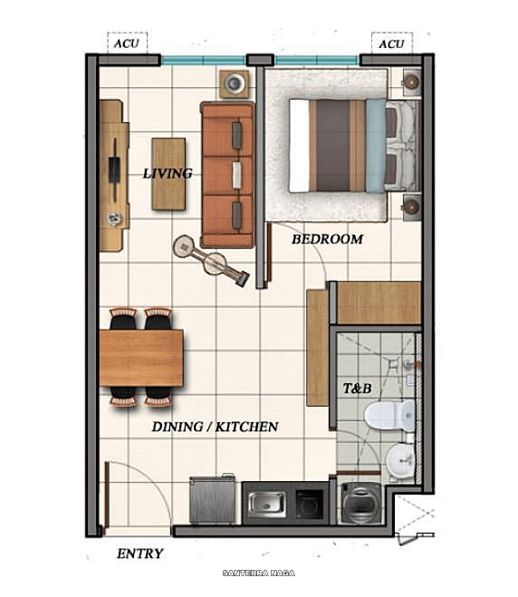 Santerra Residences Condo Unit Floor Plan Santerra Residences